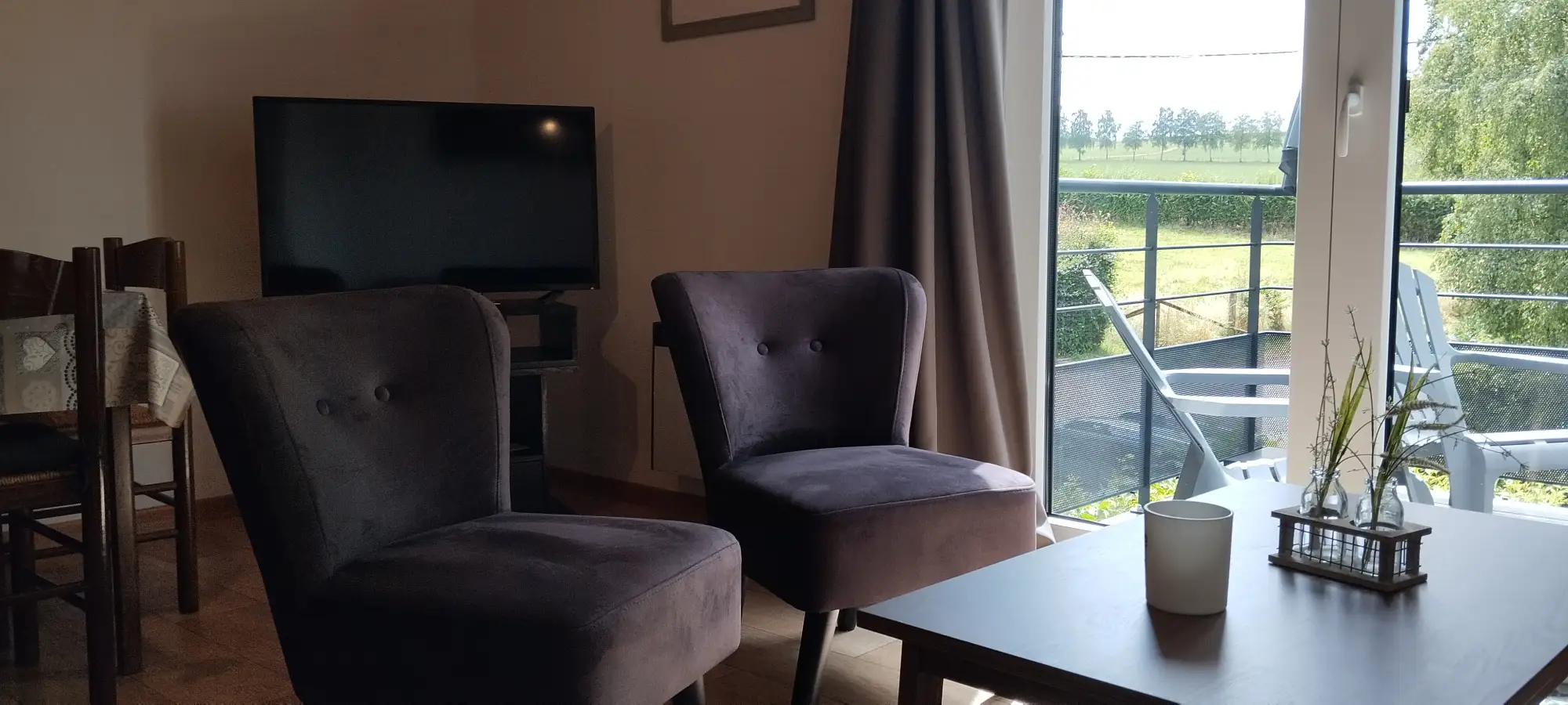 Holiday home for 2 people in Malmedy L’Horizon  Appartement Etage 1
